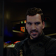 Overkill (Scott Speiser), seen not hugging.